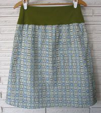 Teal and Moss Mama Skirt  size M *sale*