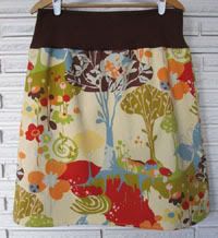 Tea Time Mama Skirt  size XL