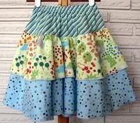 Bears in the Woods Skirt  size 5/6