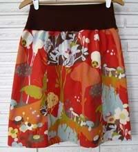 Tea Time Red Mama Skirt  custom