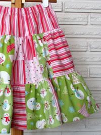 Twirly Holiday Skirt  size 4/5/6