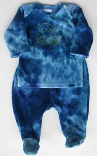 OBV Cuddle Monster Footies Set size 3 mo