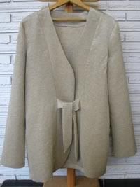 Hemp Silk Mama Jacket  size S/M