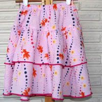 Koi Ruffle Skirt  size 4T/5/6