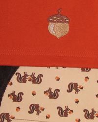 Squirrel Shirt and Cords 3T/4T