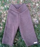 Brown Wool Interlock Yoga Pants--Holiday Special FREE Shipping