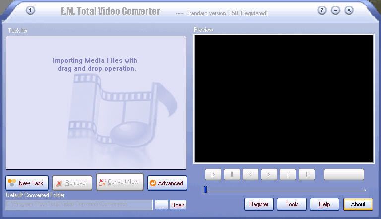 EffectMatrix E M  Total Video Converter v3 50 Portable [Registered] preview 0