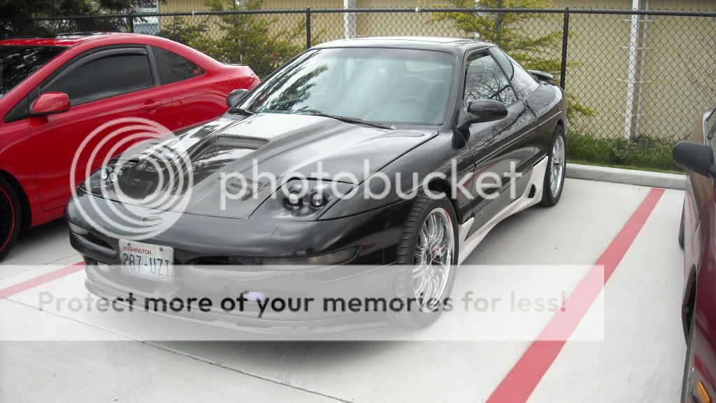 Custom ford probe headlights #2