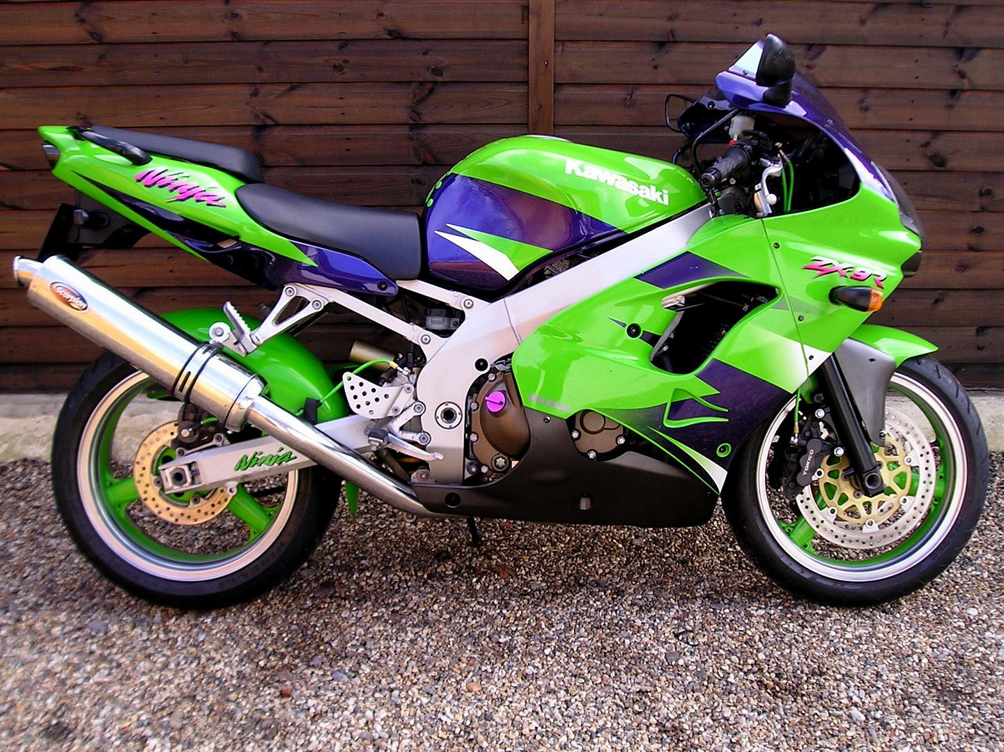 SE　9/1 Kawasaki ZX14 Ninja / ZZR1400 MSS Regular Black Welt