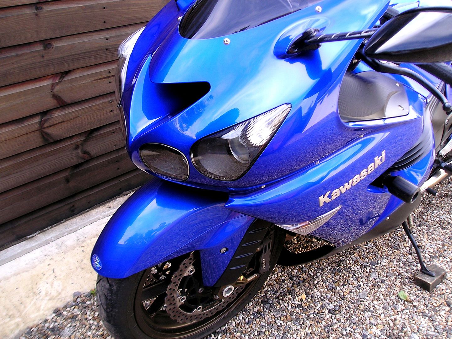 SOLD, Kawasaki ZZR 1400 A6F (Rare Candy Thunder Blue) 2006 06 Reg