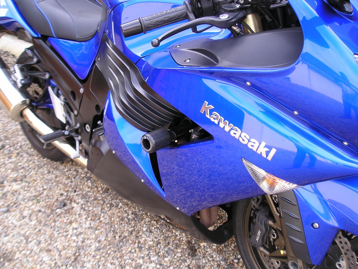 SOLD, Kawasaki ZZR 1400 A6F (Rare Candy Thunder Blue) 2006