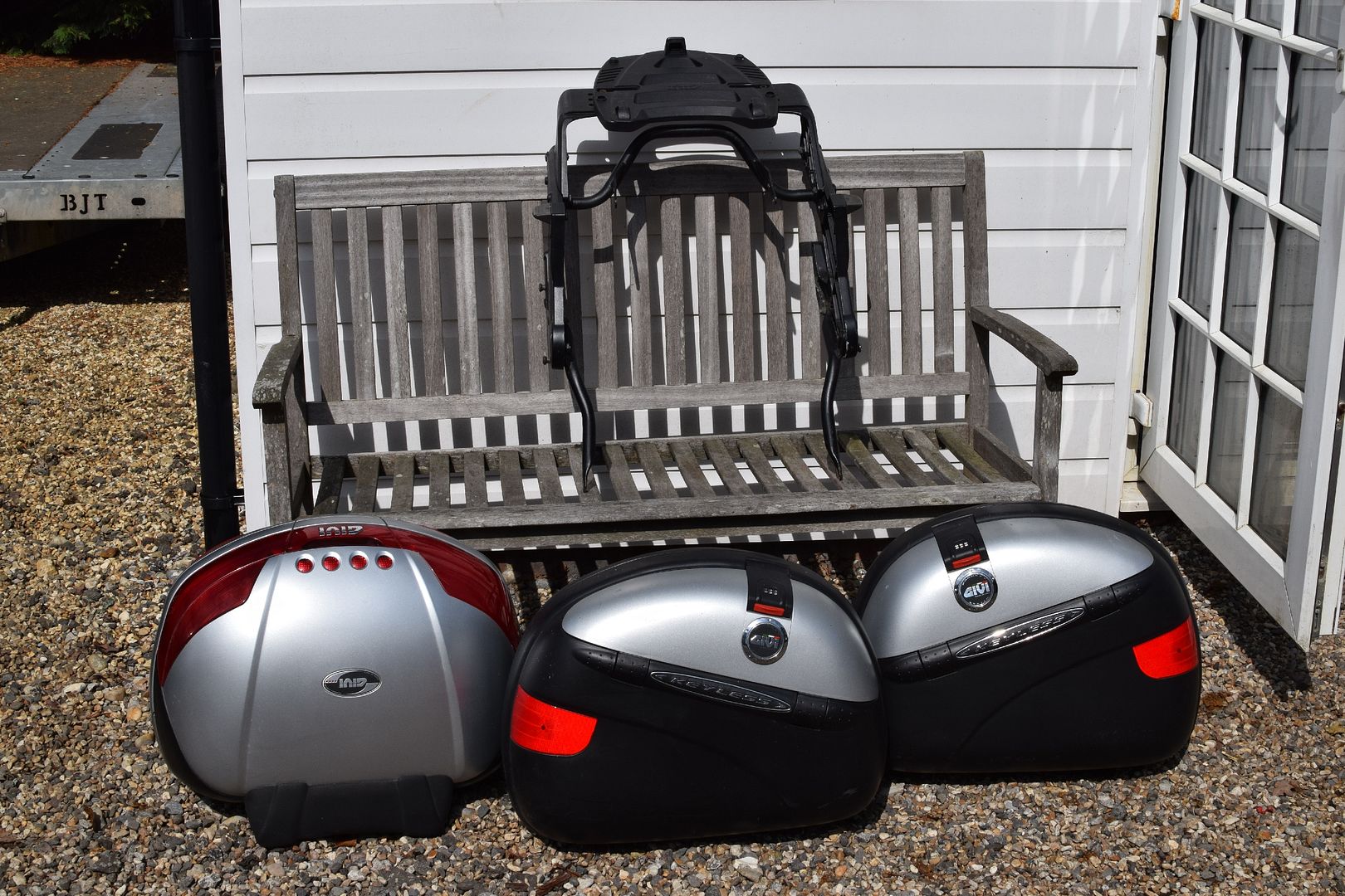 honda blackbird luggage